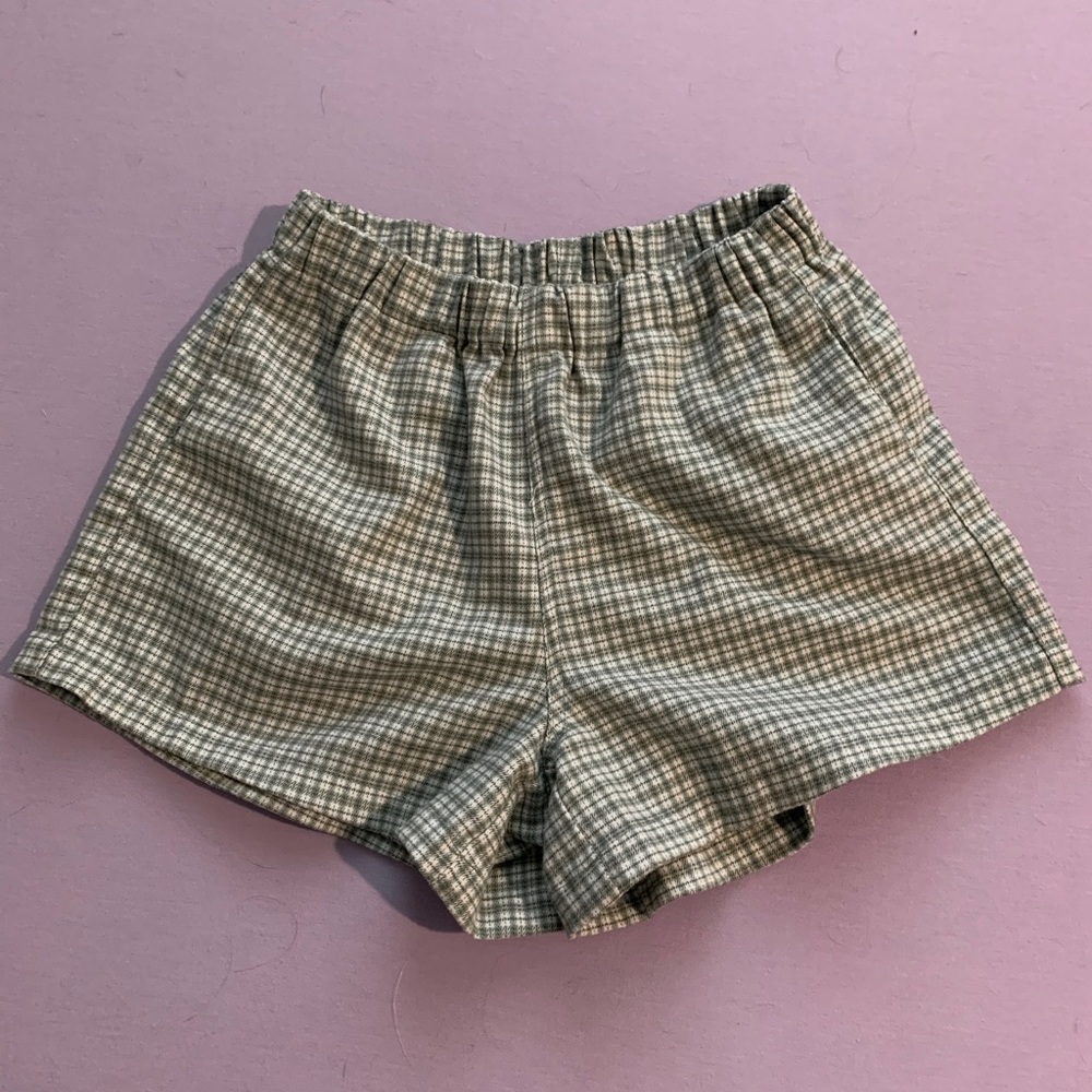 john galt plaid shorts